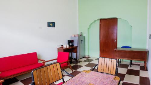Posezení v ubytování Casa NE