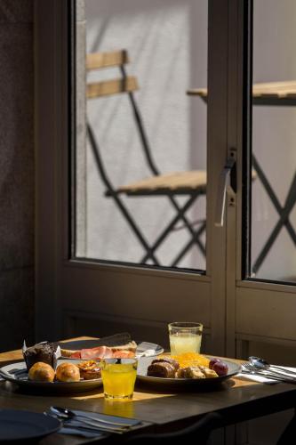 Jídlo v penzionu nebo okolí