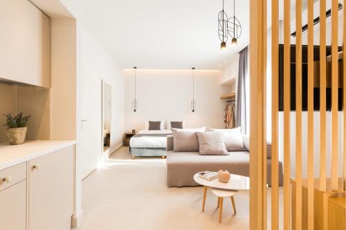 Posezení v ubytování Calmare suites