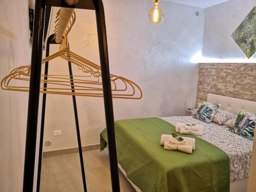 En eller flere senger på et rom på 58 Gradini di Girgenti