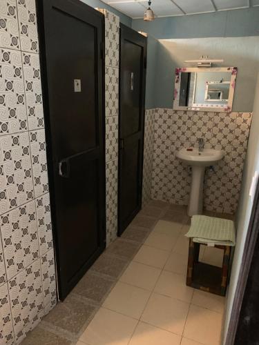 Phòng tắm tại Palm garden Resort