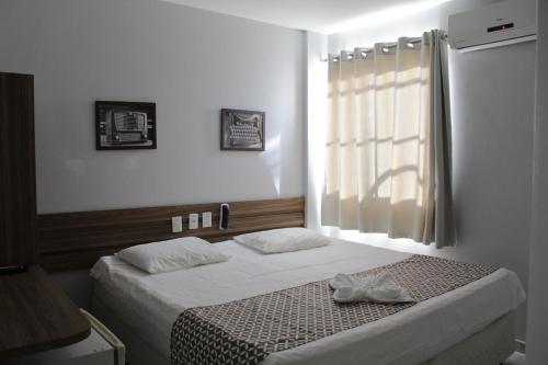 Postel nebo postele na pokoji v ubytování MAIS HOTEL BALSAS