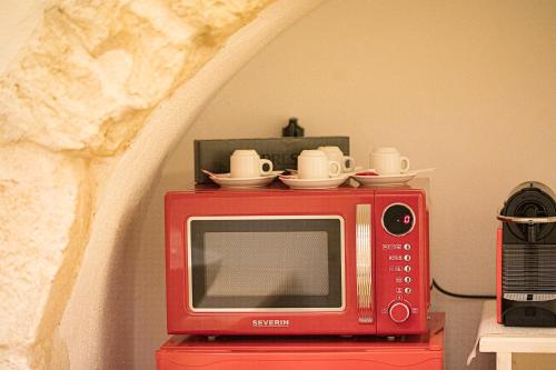 Kemudahan buat kopi dan teh di Radici Ostuni
