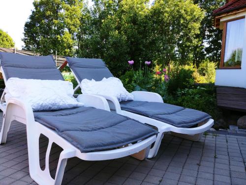 Κήπος έξω από το Rest in Manowo - Holiday Home Baltic Sea