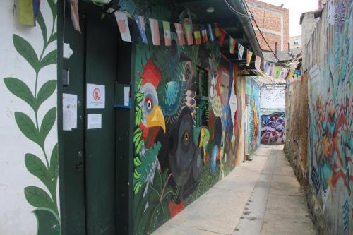 El barrio de los alrededores o un barrio cerca de este hostal o pensión