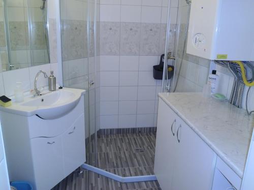 Kúpeľňa v ubytovaní START Apartmanok