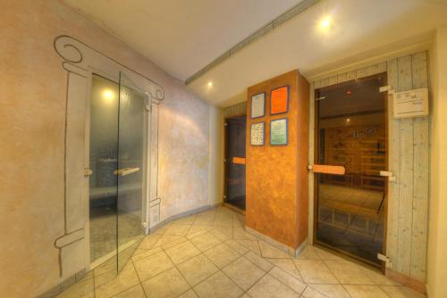 Kúpeľňa v ubytovaní Hotel Flattacher Hof