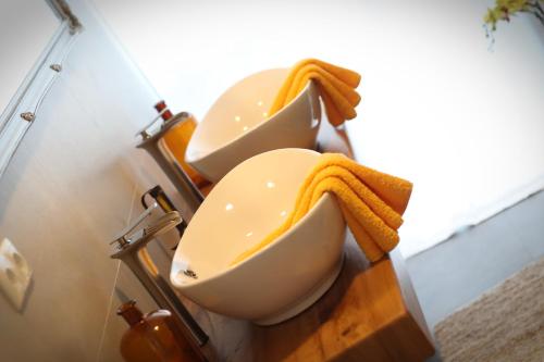 Ein Badezimmer in der Unterkunft Steirerloft