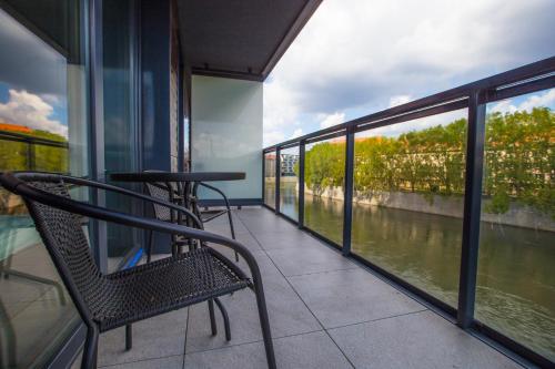 Balkón nebo terasa v ubytování Dream4You Apartments