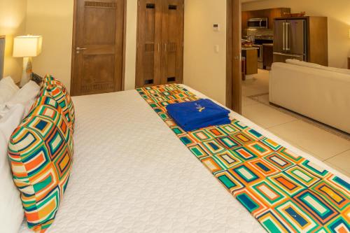 Cama o camas de una habitación en V Azul Vallarta - Luxury Vacation Rental Adults Only