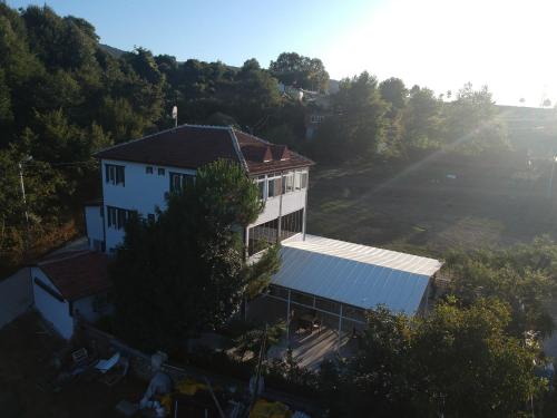 an overhead view of a house with a roof at PASHA APART~BOUTİQUE HOTEL/YALOVA in Yalova