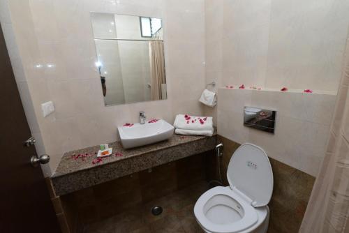 Un baño de Hotel Sanobar