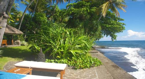 Landskap semula jadi dekat dengan resort
