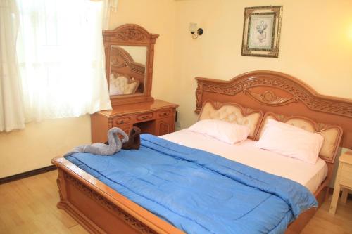 Ένα ή περισσότερα κρεβάτια σε δωμάτιο στο Egret Cove
