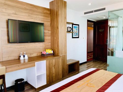 TV/Unterhaltungsangebot in der Unterkunft CKC Thien Duong Hotel