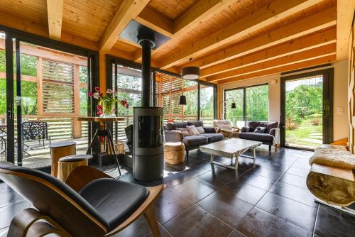 Photo de la galerie de l'établissement Chalet lux et Design Chamonix, à Servoz