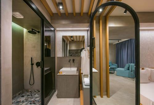 King's Blue, Urban Suites tesisinde bir banyo