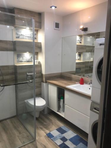 Kúpeľňa v ubytovaní Apartament Dworcowa 30A 14