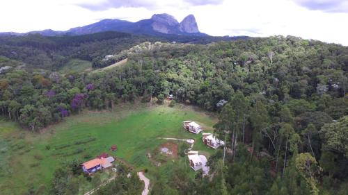 Vue panoramique sur l'établissement Eco Pousada Quaresmeiras