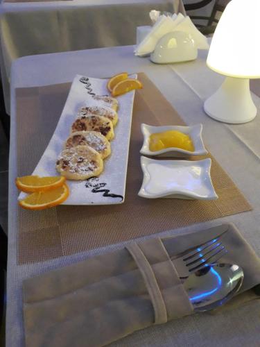 Jídlo v aparthotelu nebo okolí