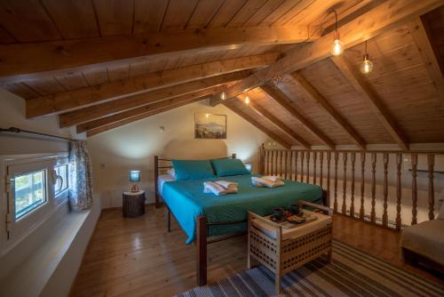 Llit o llits en una habitació de Menecrates Rustic - San Matteo