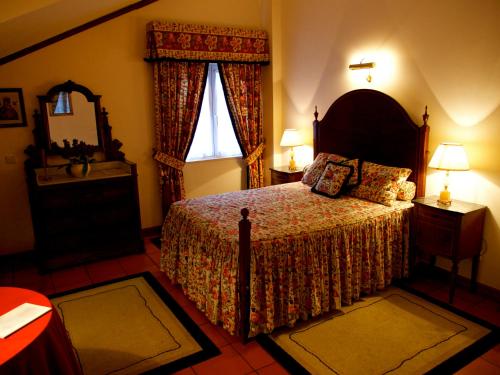 Кровать или кровати в номере Casa Dos Arrabidos
