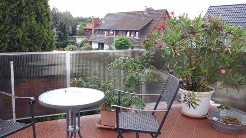 Balkoni atau teres di Drei Linden in Osterode
