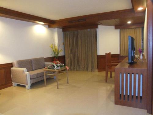 Χώρος καθιστικού στο Tanawit Hotel & Spa