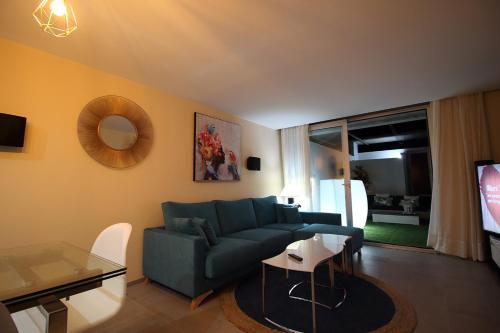 Χώρος καθιστικού στο VILA TABARCA QUALITY & LUXURY