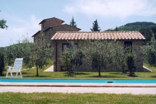 Bazén v ubytování Frateria Di San Benedetto nebo v jeho okolí
