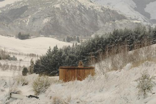 Hawkridge Chalet - Honeymooners Chalet en invierno
