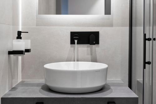 Koupelna v ubytování FourRoomotel