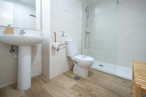 Kúpeľňa v ubytovaní Apartamento Albatro´s suite