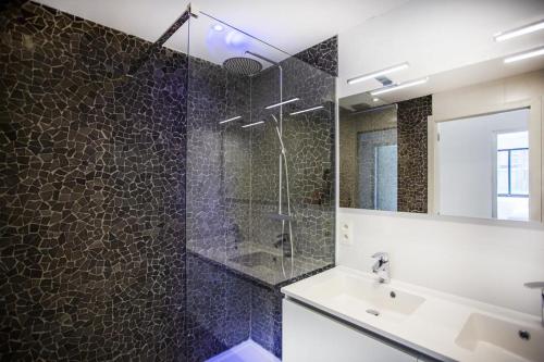 Phòng tắm tại CALIDRIS De Panne