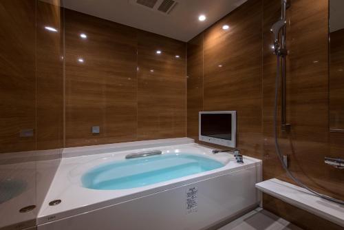 Et badeværelse på HOTEL FARINA DOLCE (Adult Only)