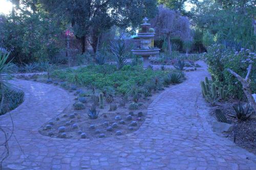 
A garden outside Bisibee Guest House
