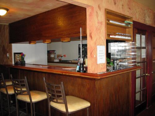 Ο χώρος του lounge ή του μπαρ στο RK Hostel