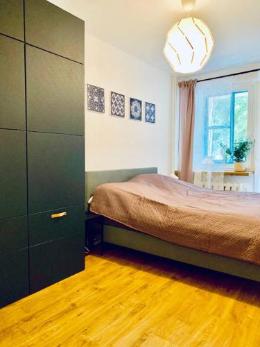 Cama o camas de una habitación en Legnica Apartament 42m2 Delux 4