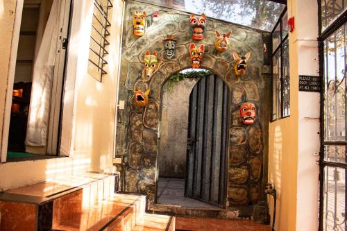 Koupelna v ubytování Hostal Loro Verde