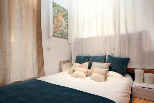 Krevet ili kreveti u jedinici u objektu Atic Gaudi-Gracia
