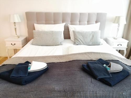 Ein Bett oder Betten in einem Zimmer der Unterkunft Apartment Fritz