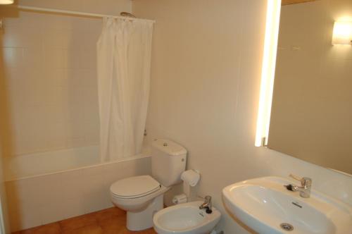 A bathroom at Apartaments Vall Ferrera