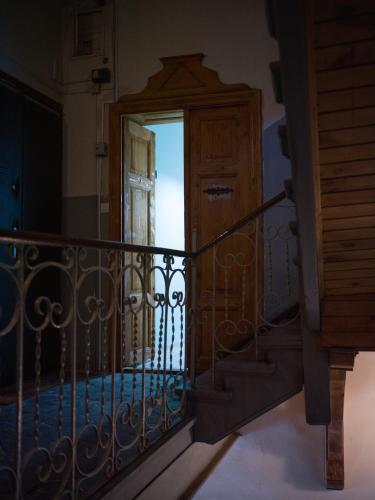 Una cama o camas en una habitación de Old Town Studio