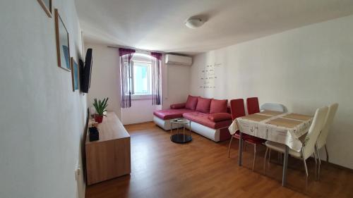 Posezení v ubytování Apartment Korina in Rijeka city center