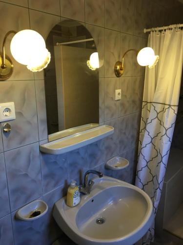 Kúpeľňa v ubytovaní Stella Apartman