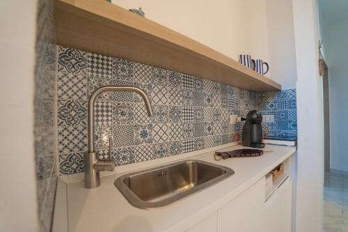 Kuchyň nebo kuchyňský kout v ubytování Casa d'aMare