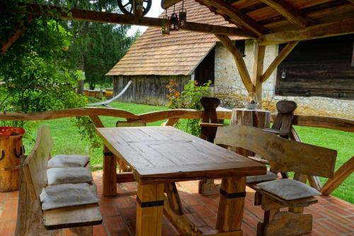 Patio nebo venkovní prostory v ubytování Dorina hiža
