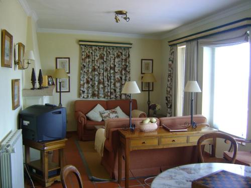 Χώρος καθιστικού στο Casa da Arvore
