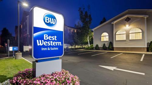 a buy sign in a parking lot in front of a building at Best Western Concord Inn and Suites in Concord