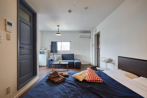 Katil atau katil-katil dalam bilik di Hostel Cuore Kurashiki